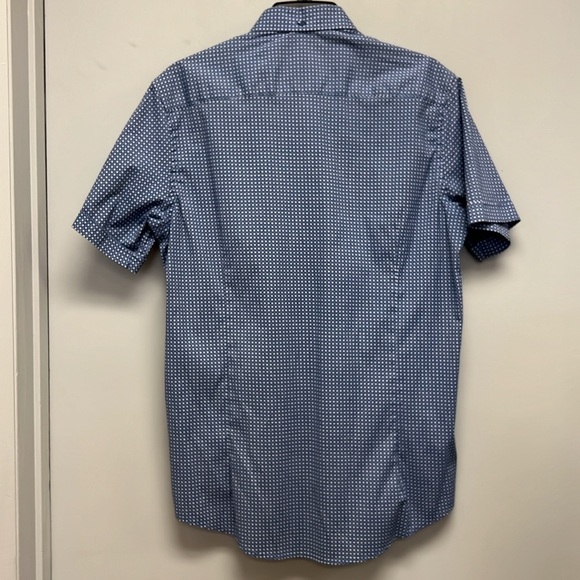 Guide London Premium Range Men’s Short Sleeve Button Down Shirt Size Medium - Picture 3 of 11